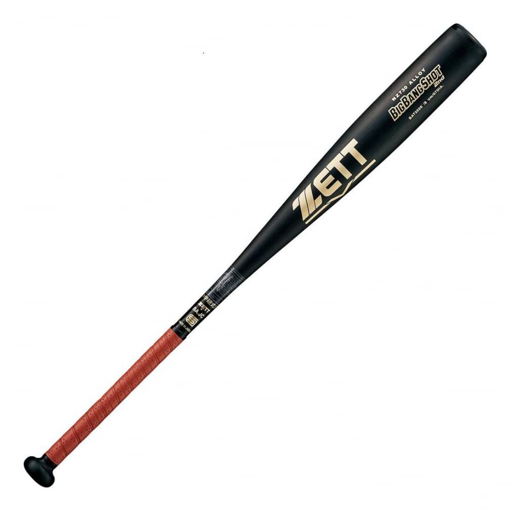 新品 ゼット(ZETT) 中学硬式野球 バット BIGBANGSHOT 2nd 84cm 790g平均 ブラック(1900) 日本製 BAT20284