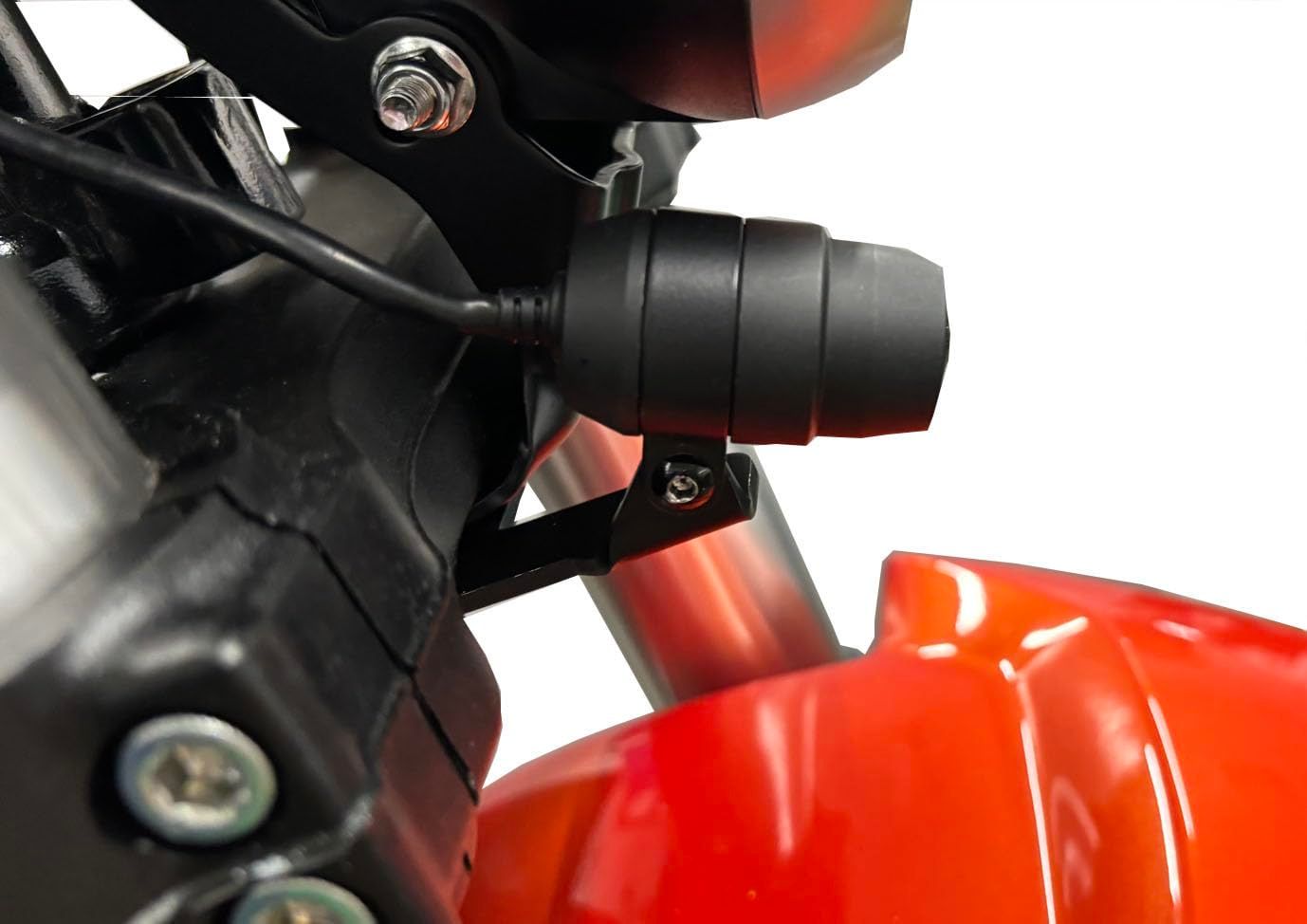 新品 キジマ(Kijima) バイクパーツ カメラステー ドライブレコーダーフロント用 スチール製ブラック仕上げ X350 HD-06710
