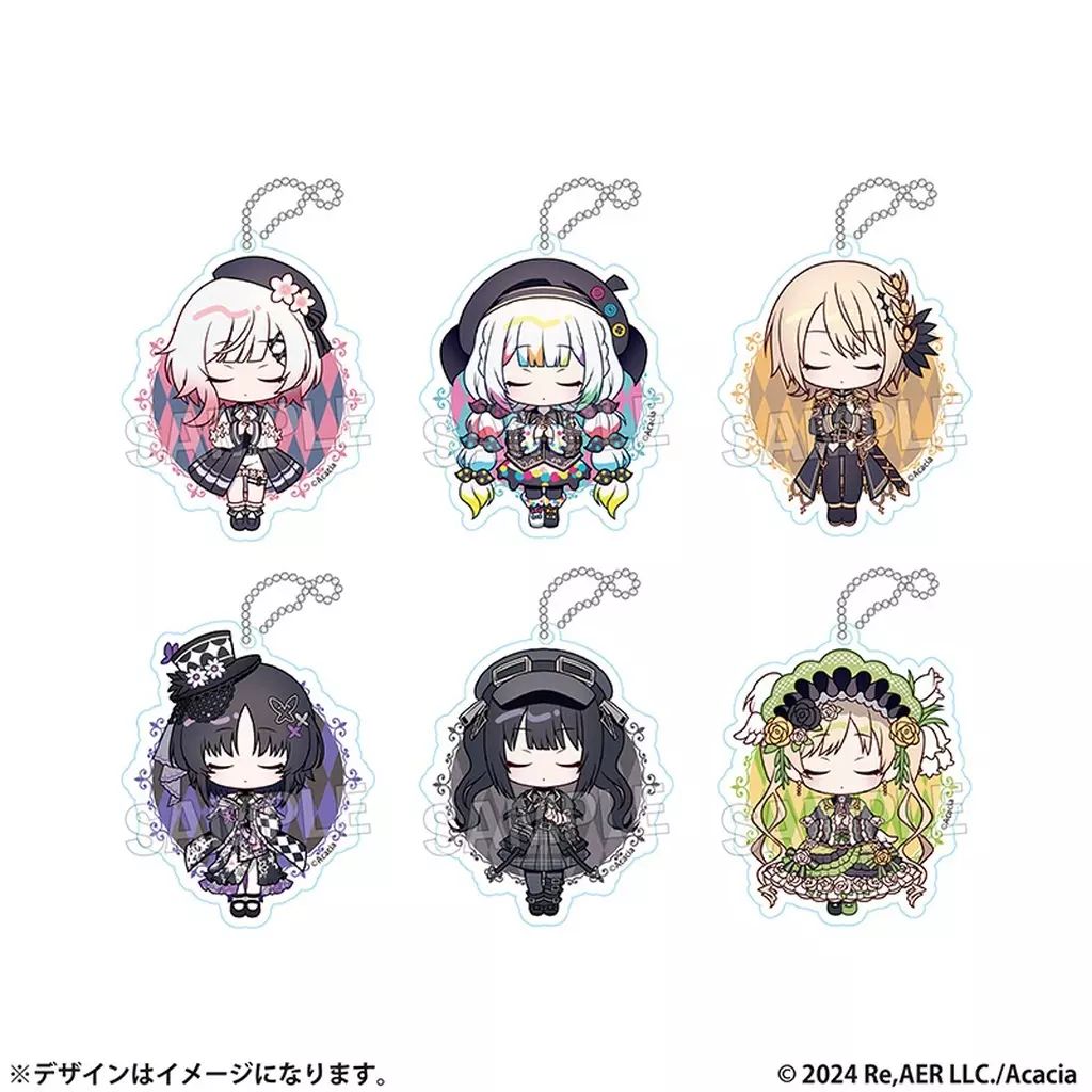 新品】キーホルダー 【BOX】魔法少女ノ魔女裁判 トレーディングちび