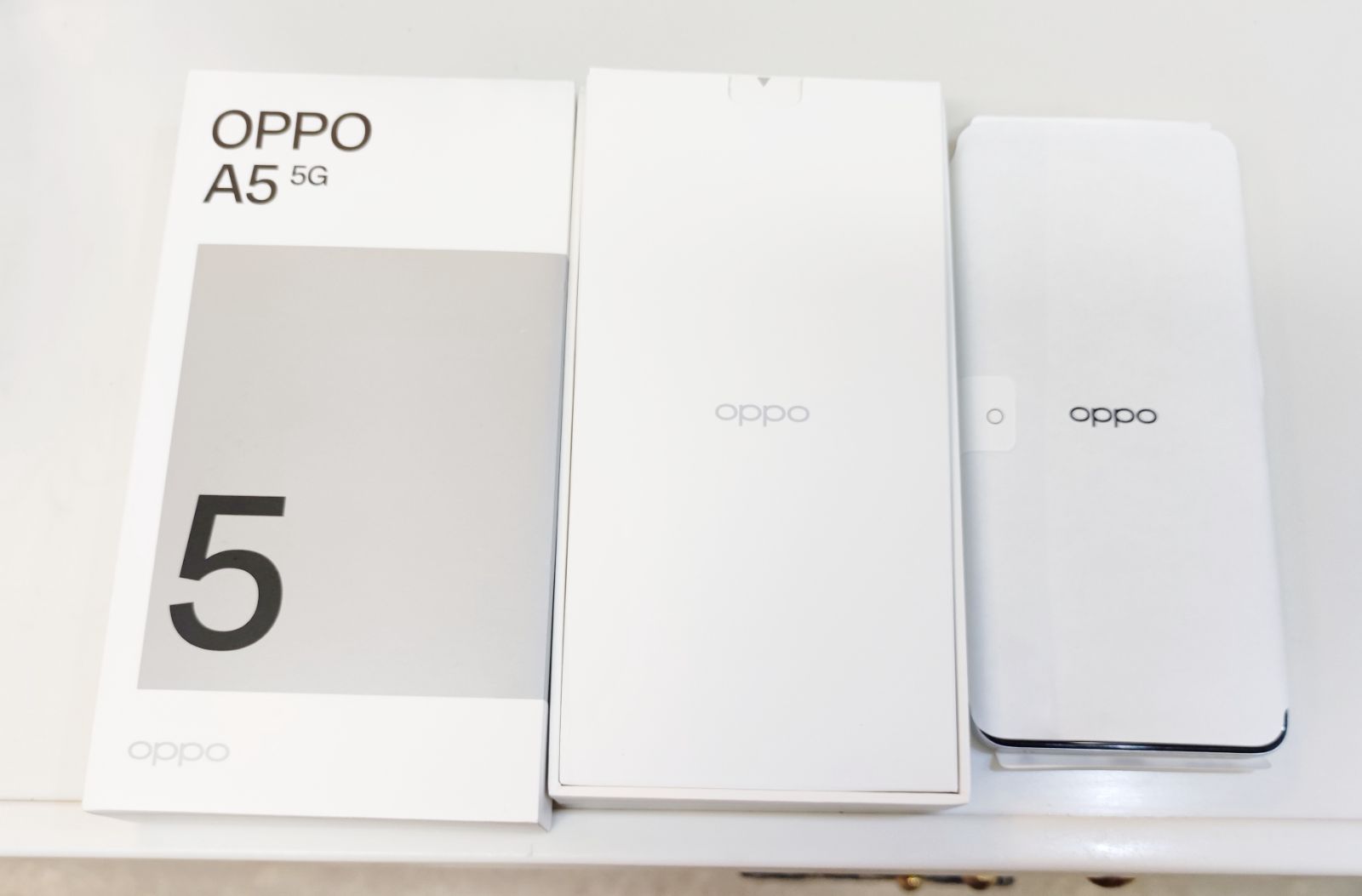 新品 OPPO A5 5G SIMフリー ホワイト 4GB/128GB - メルカリ