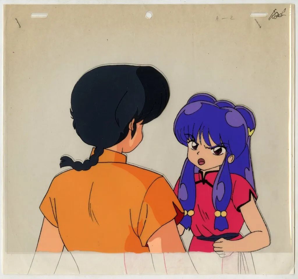 中古】セル画・原画 セル画 らんま1/2 / 早乙女乱馬 シャンプー A2[A