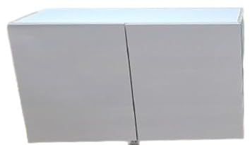 新品 ハウステック 吊り戸棚 PK W900 収納 90cm ツヤありホワイト木目柄の扉カラーゆっくり静かに閉まる扉 幅90×奥行37.5×高さ50(cm) (90cm ラスターホワイト)