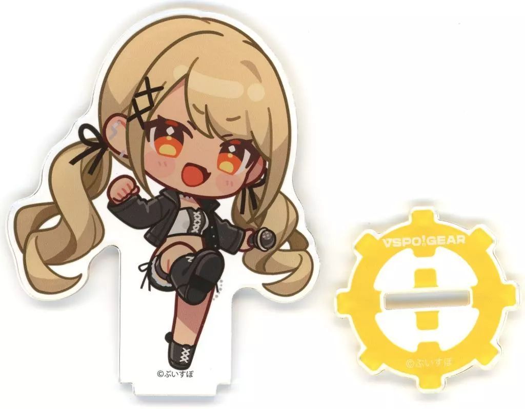 VSPO! GEAR ゲーミングマウス アクリルスタンド 神成きゅぴ 中古】アクリルスタンド・アクリルパネル 神成きゅぴ VSPO! GEAR