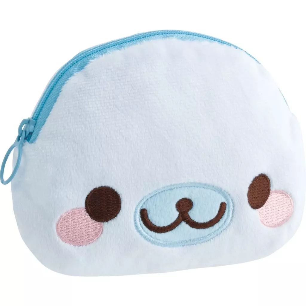 中古】バッグ まめゴマ サンエックスタウンテーマ ぬいぐるみポーチ