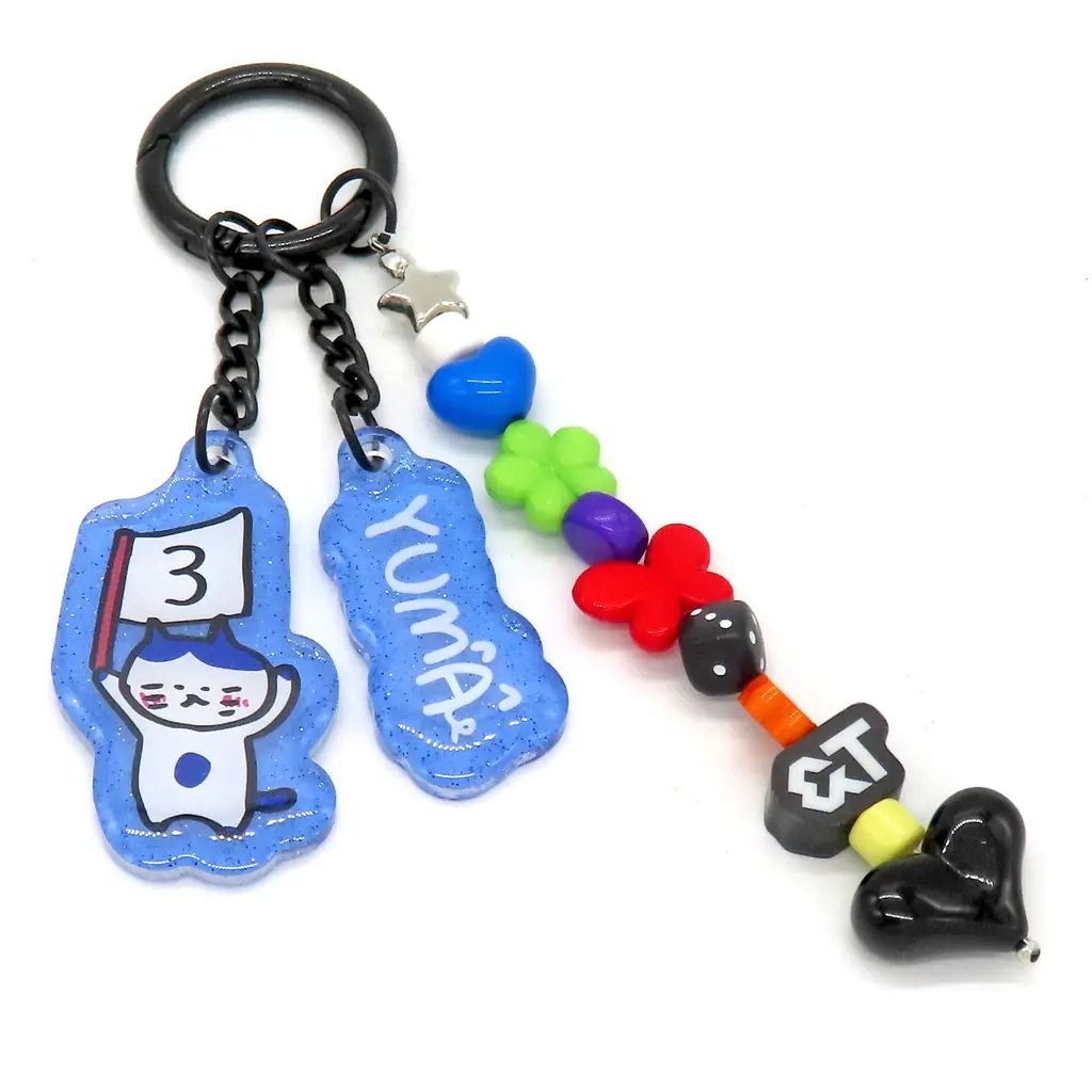 中古】キーホルダー YUMA キーリング 「＆TEAM 3rd Anniversary [縁