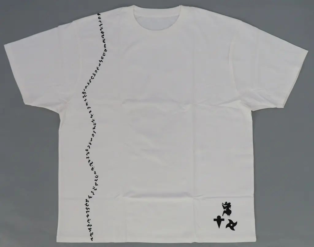 中古】Tシャツ 真天地開闢集団 ジグザグ 参拝装束(Tシャツ) 白 XXXL