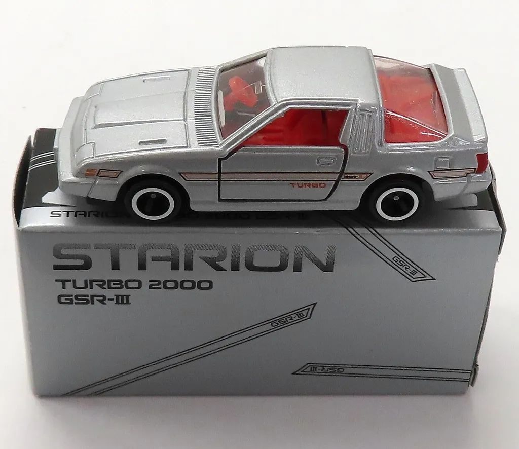 中古】トミカ 1/62 三菱スタリオン TURBO 2000 GSR-III(シルバー