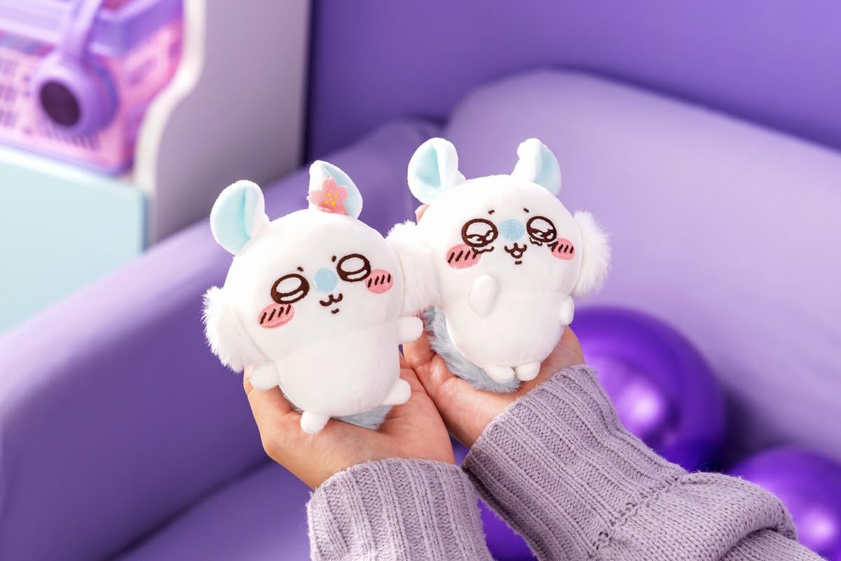 ちいかわ 褒めろッ モモンガだらけくじ E賞：マスコット ぬいぐるみ