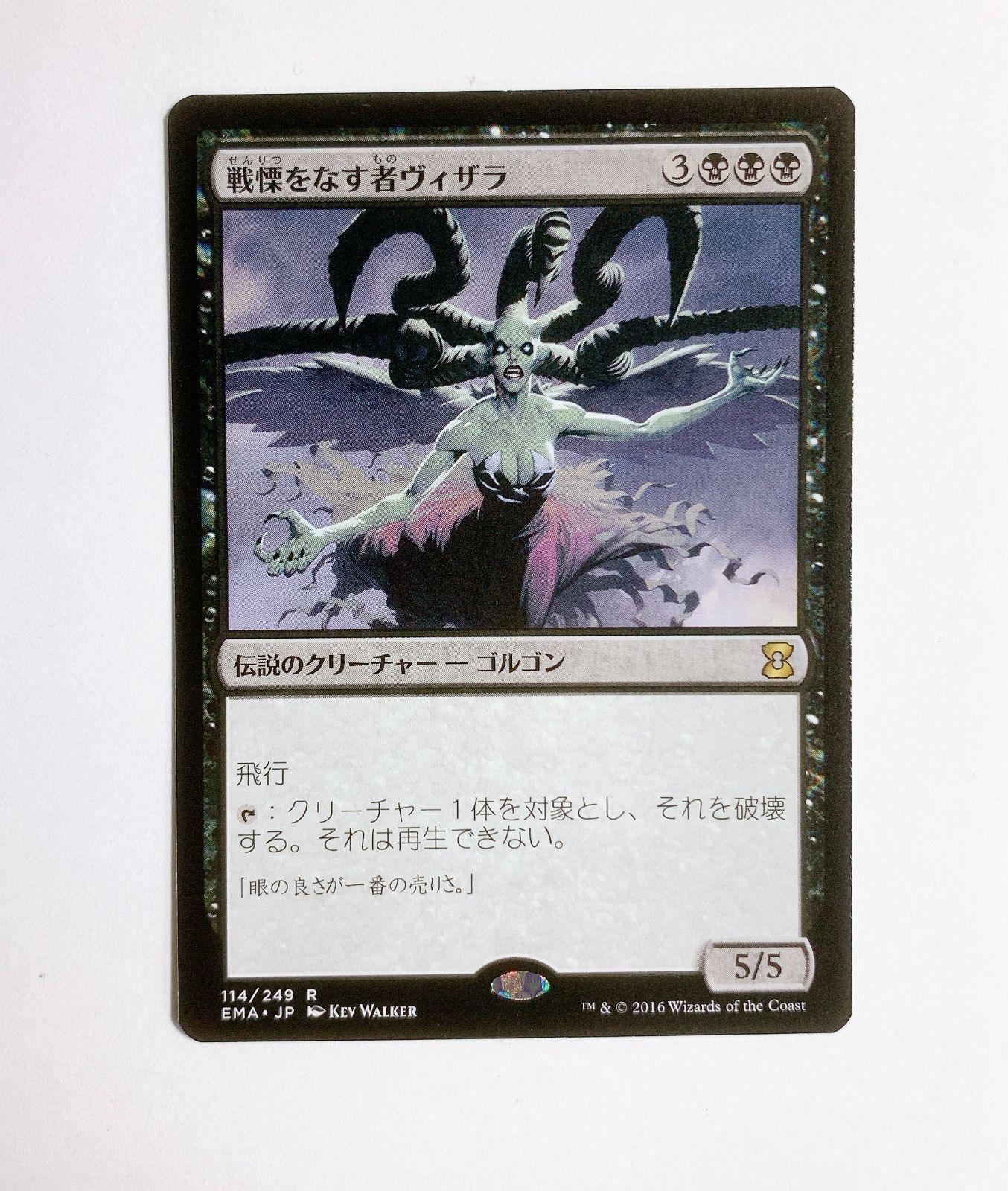 3】戦慄をなす者ヴィザラ/Visara the Dreadful （日本語版・EMA） MTG 