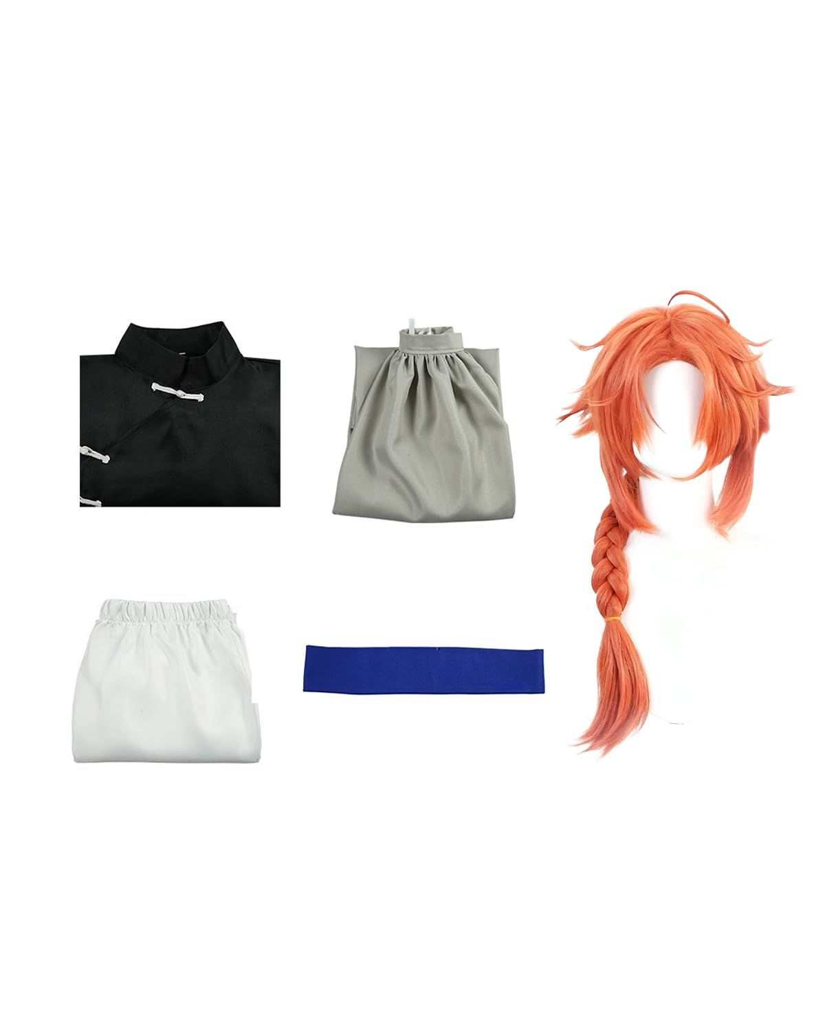 新品 [神併良品] 神威 コスプレ ウィッグ付き 夜兎族 銀魂 コスプレ