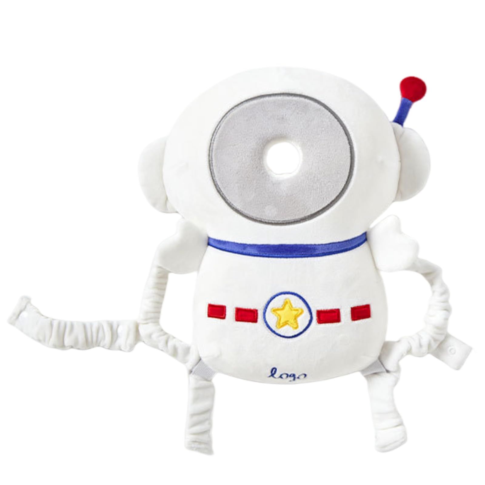 新品 Sonriia 270°保護型 ベビー ヘッドガード ごっつん防止リュック クッション あたま ガード 転倒防止 怪我防止 肩紐調節可 安全対策 出産祝い プレゼント ギフト 5ヶ月-18ヶ月用 (通信員)