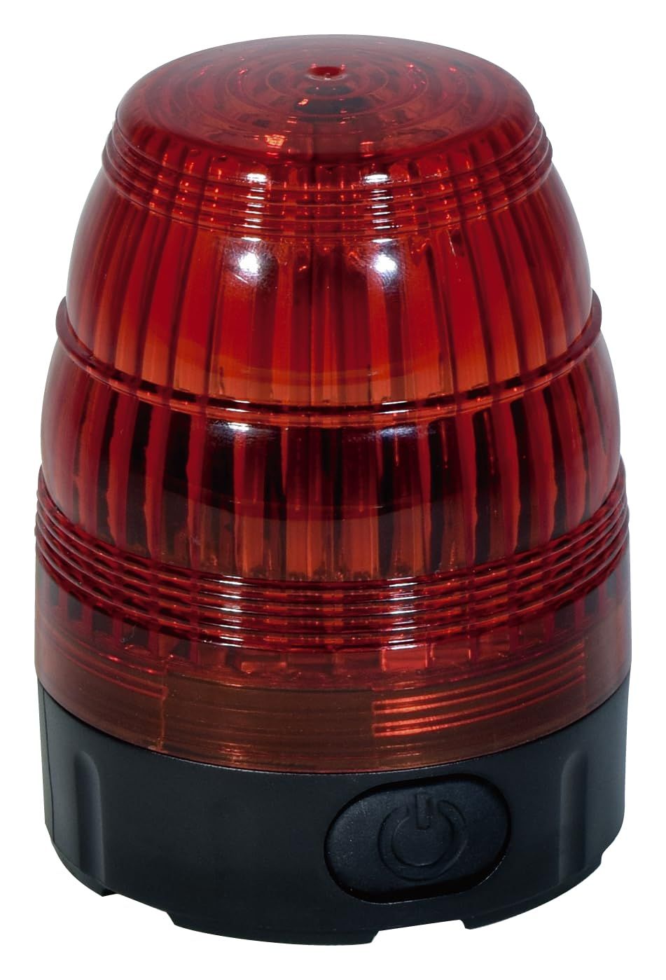 新品 日動工業 電池式小型LED回転灯 LEDフラッシャー75 赤 NLF75-BA-R