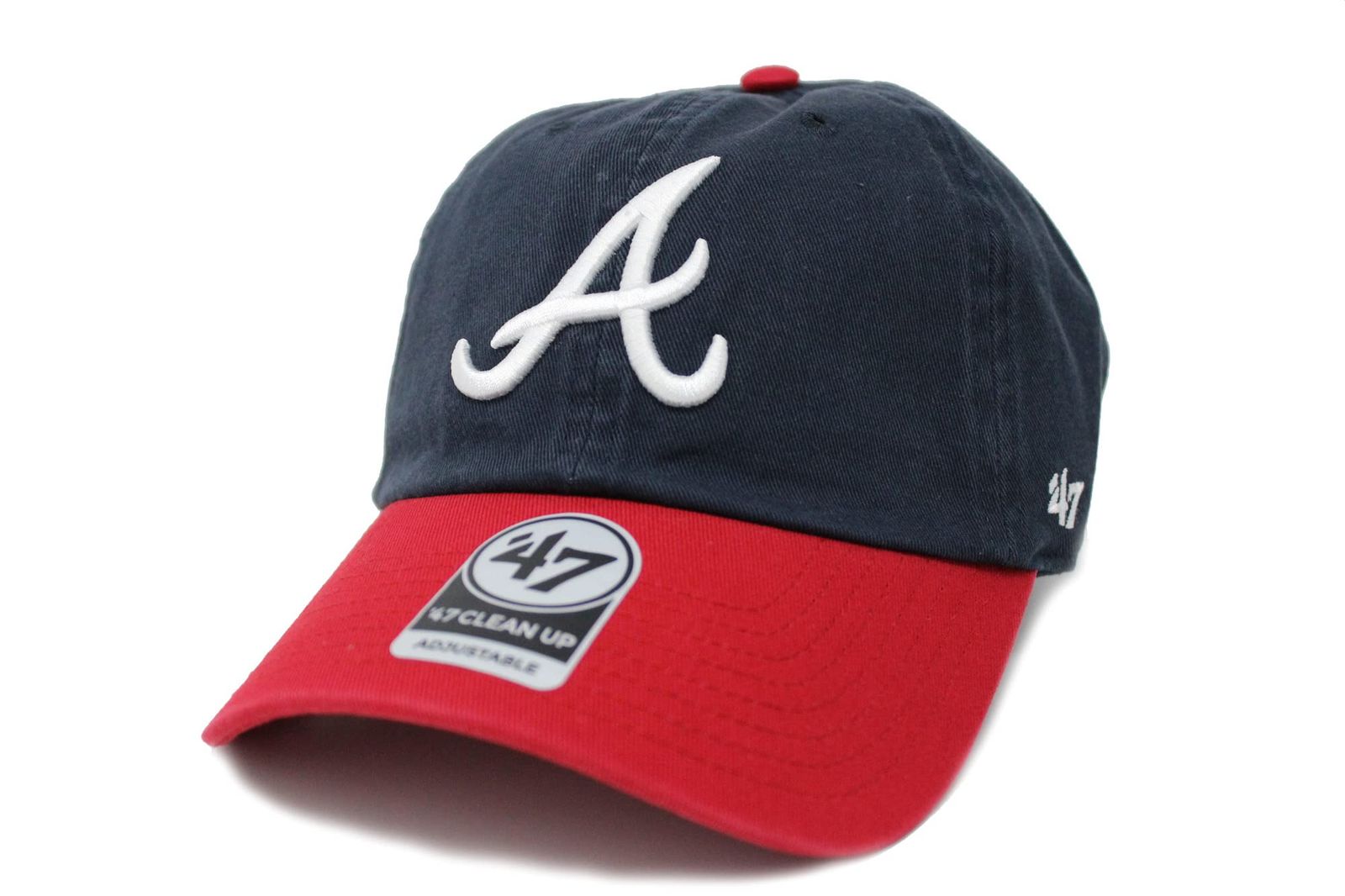 新品 47 Brand (フォーティーセブンブランド) キャップ 47 CLEAN UP MLB ナショナルリーグ アトランタ ブレーブス Atlanta Braves 1個 4,745円
