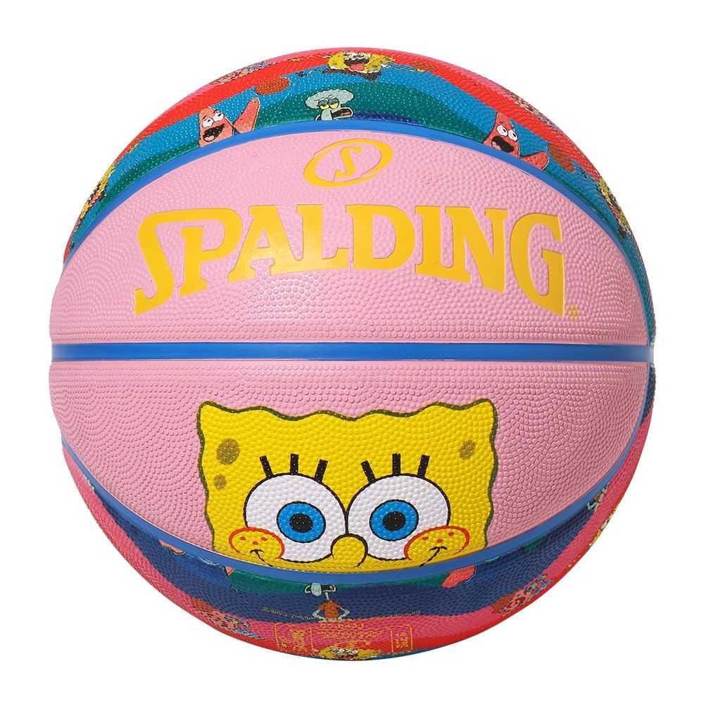 新品 SPALDING (スポルディング) スポンジ・ボブ キャラクター ラバー 6号球 85-044J バスケ バスケットボール 外用 コラボレーション 新品 SPALDING (スポルディング) スポンジ・ボブ キャラクター ラバー 6号球 85-044J バスケ バスケットボール 外用 コラボレーション