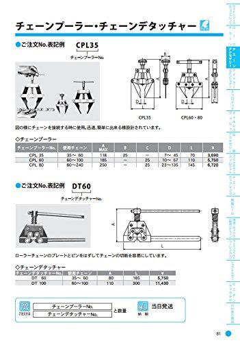 新品 カタヤマ シザイ チェーンプーラー CPL80 新品 カタヤマ シザイ チェーンプーラー CPL80