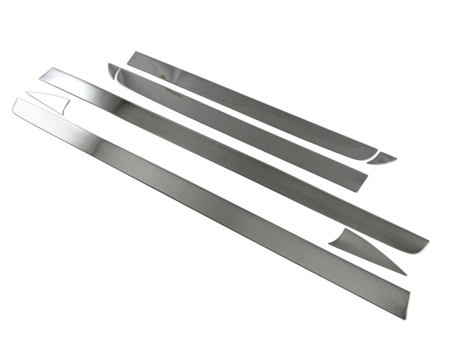 定番人気，爆買い新品 BRIGHTZ クラウン ARS220 超鏡面ステンレスメッキサイドドアモール 8PC 【 SID-MOL-094 】 ARS S220 220 32582 外装・エアロ