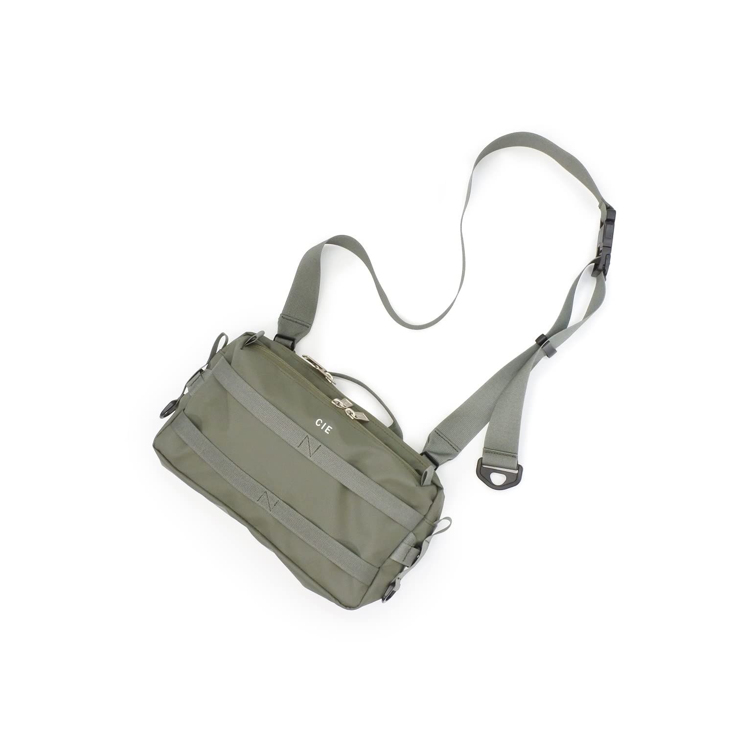 新品 [CIE] シー GRID-3 SHOULDER BAG 黒 軽量 防水素材 日本製 ボディ 