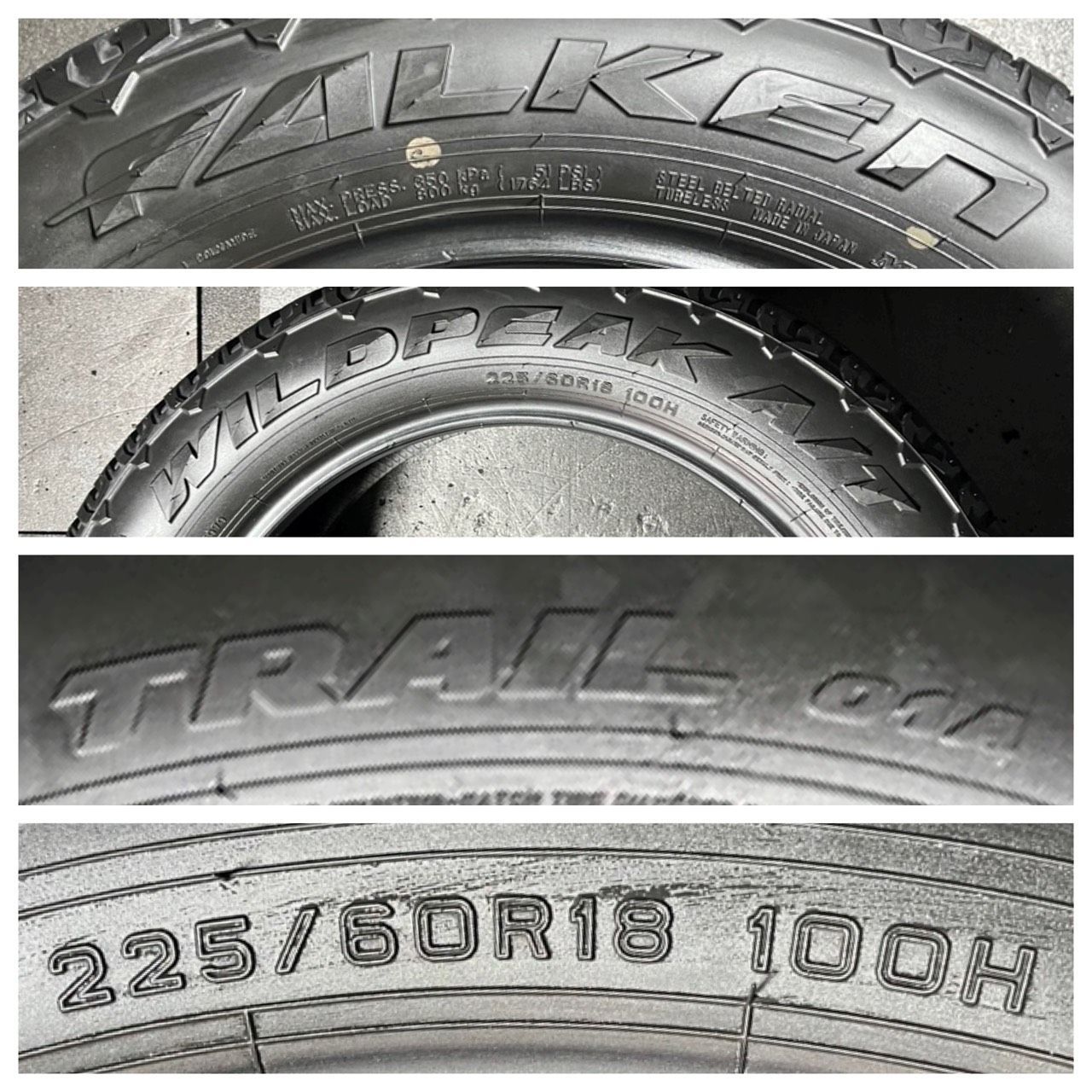 2023/2022年製 約8.3分山 ファルケン FALKEN WILDPEAK A/T TRAIL 01A 