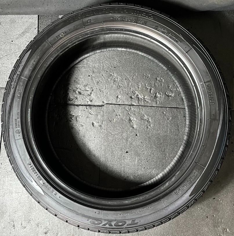 TOYO 225⁄45R18 車 0 トランパスmpz サマータイヤ4本set TOYO サマー