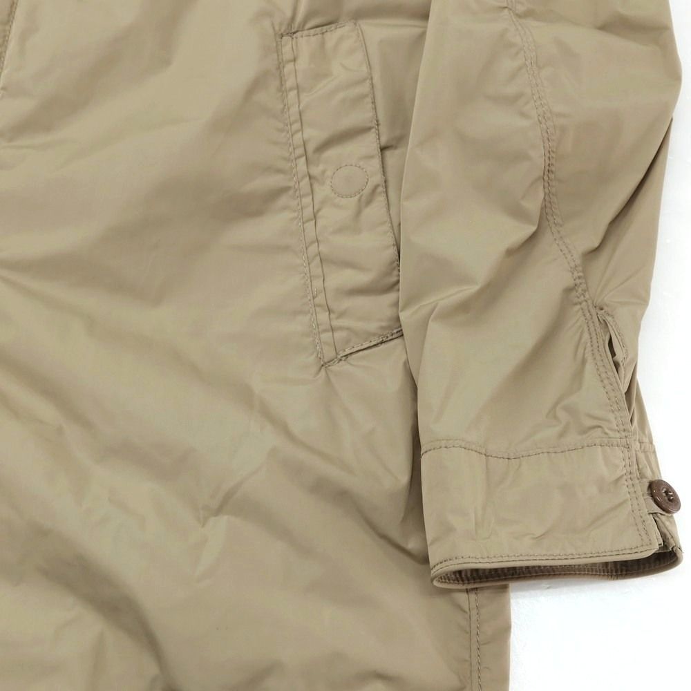 PEUTEREY ベージュ ステンカラーコート　46 中古】ピューテリー PEUTEREY ポリエステルナイロン ステンカラー