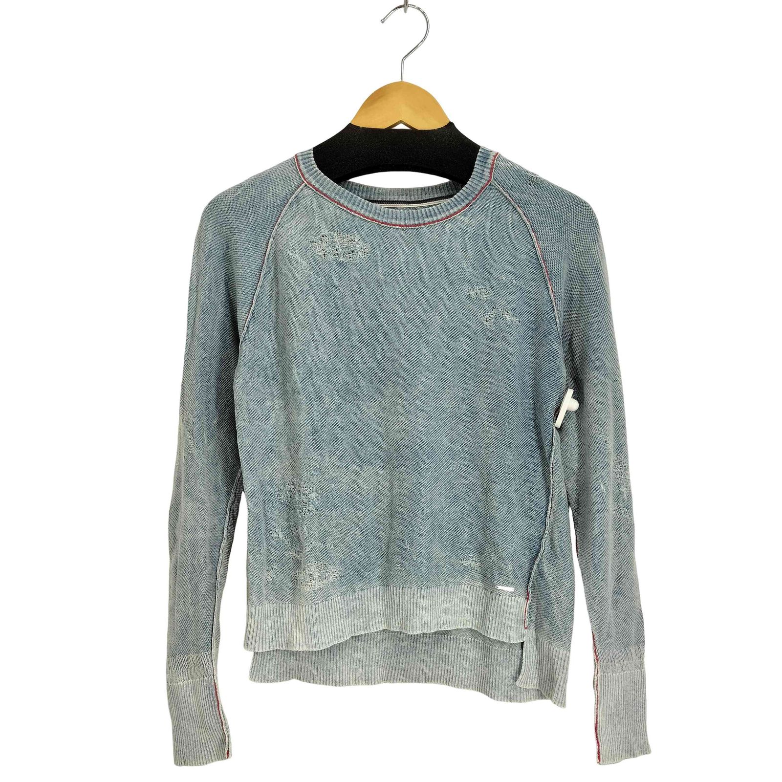 ディーゼル DIESEL ダメージコットンニット レディース import：M 