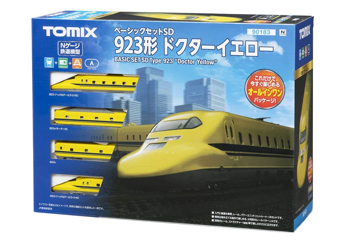 新品 トミーテック(TOMYTEC) TOMIX Nゲージ ベーシックセット SD 923形 ドクターイエロー 90183 鉄道模型 入門 ...