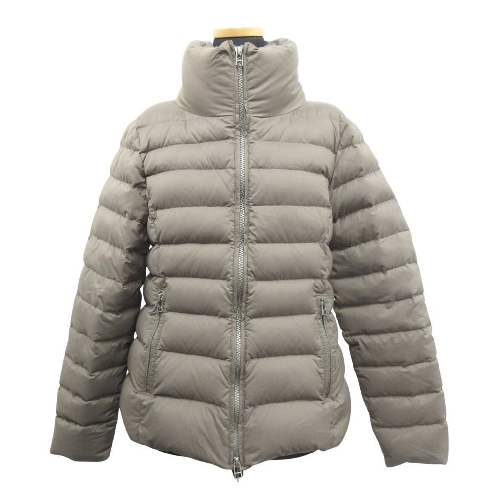美品 FERVOR フェーバー 2way ダウン ジャケット ブルゾン ロゴ 