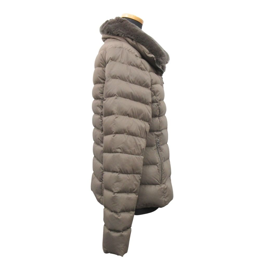 美品 FERVOR フェーバー 2way ダウン ジャケット ブルゾン ロゴ 