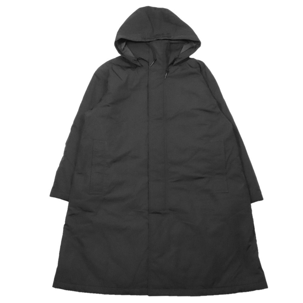 良品 UNIQLO:C ユニクロシー フーデッドコート ロングジャケット ブルゾン アウター ナイロン L ブラック 311-472776 メンズ 古着 中古 USED 良品 UNIQLO:C ユニクロシー フーデッドコート ロングジャケット