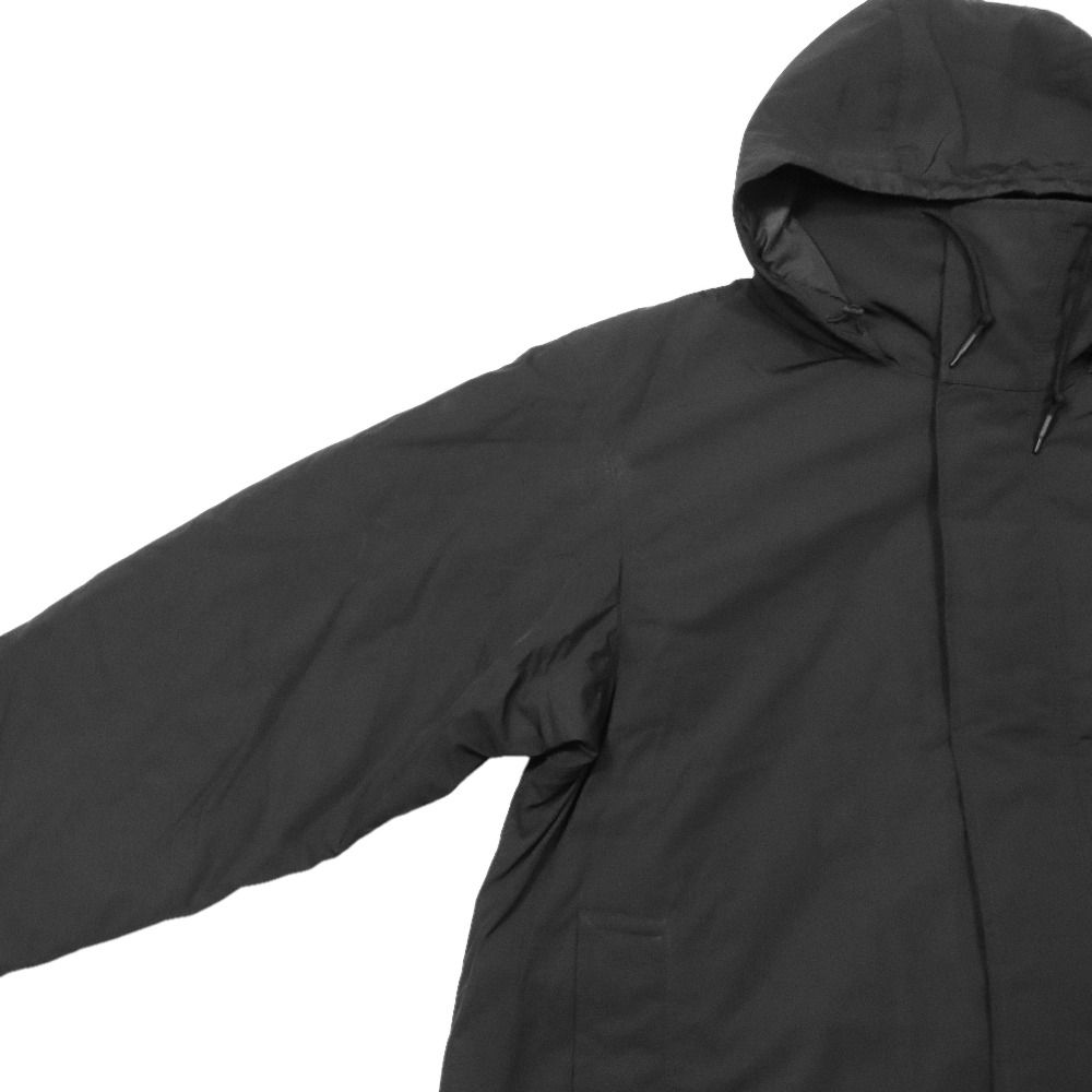 良品 UNIQLO:C ユニクロシー フーデッドコート ロングジャケット ブルゾン アウター ナイロン L ブラック 311-472776 メンズ 古着 中古 USED 良品 UNIQLO:C ユニクロシー フーデッドコート ロングジャケット