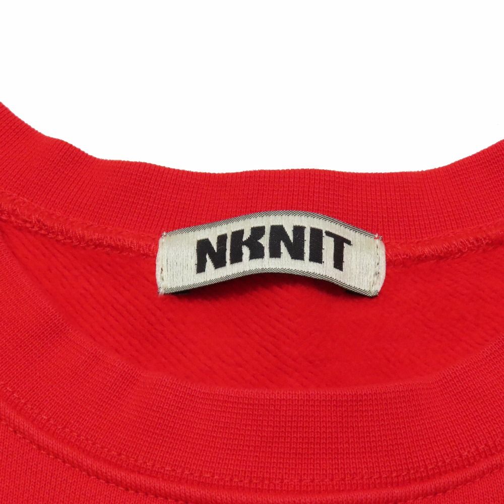 美品 24AW NKNIT ンニット ハートパターン スウェット 美品 24AW NKNIT ンニット ハートパターン スウェット