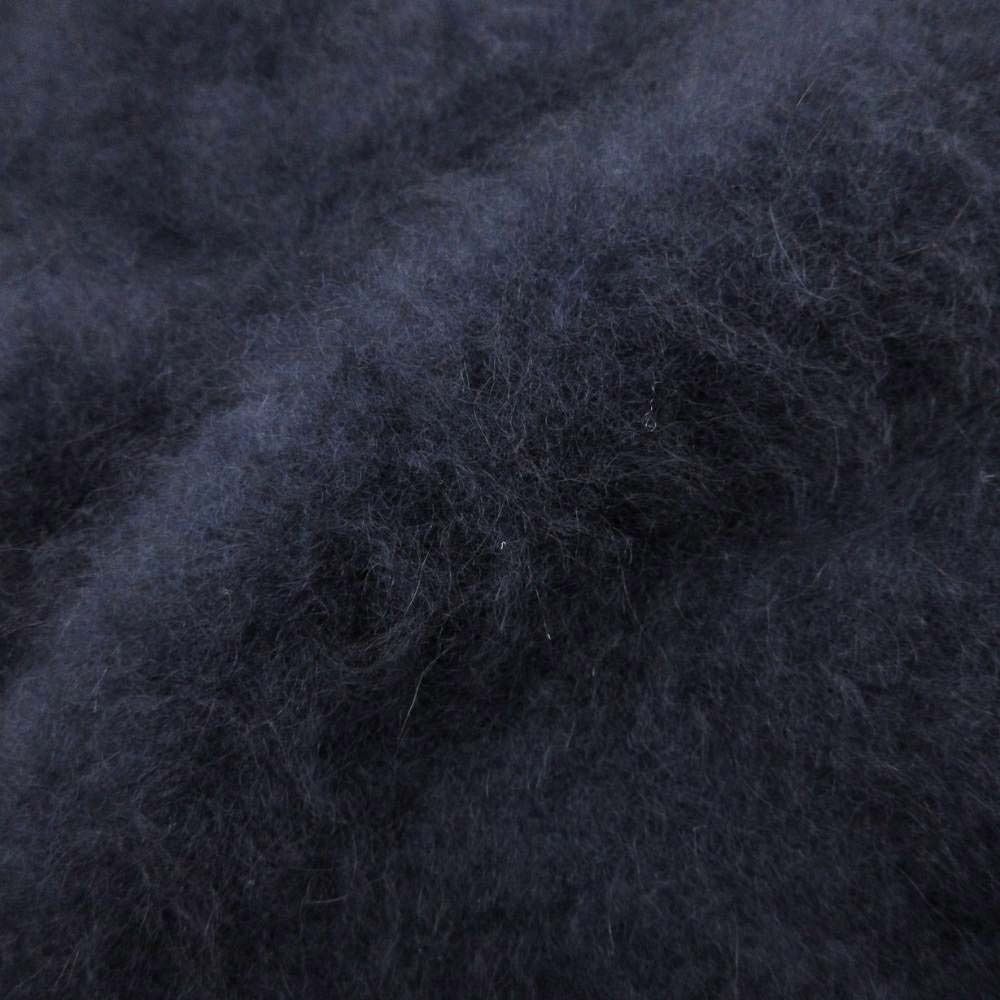 美品 19aw PARIGOT パリゴ スターラクーンニット Vネック 長袖 ロングスリーブ 星 ウール シャギー セーター F 紺 ネイビー レディース 古着 中古 USED 美品 19aw PARIGOT パリゴ スターラクーンニット Vネック 長袖 ロング