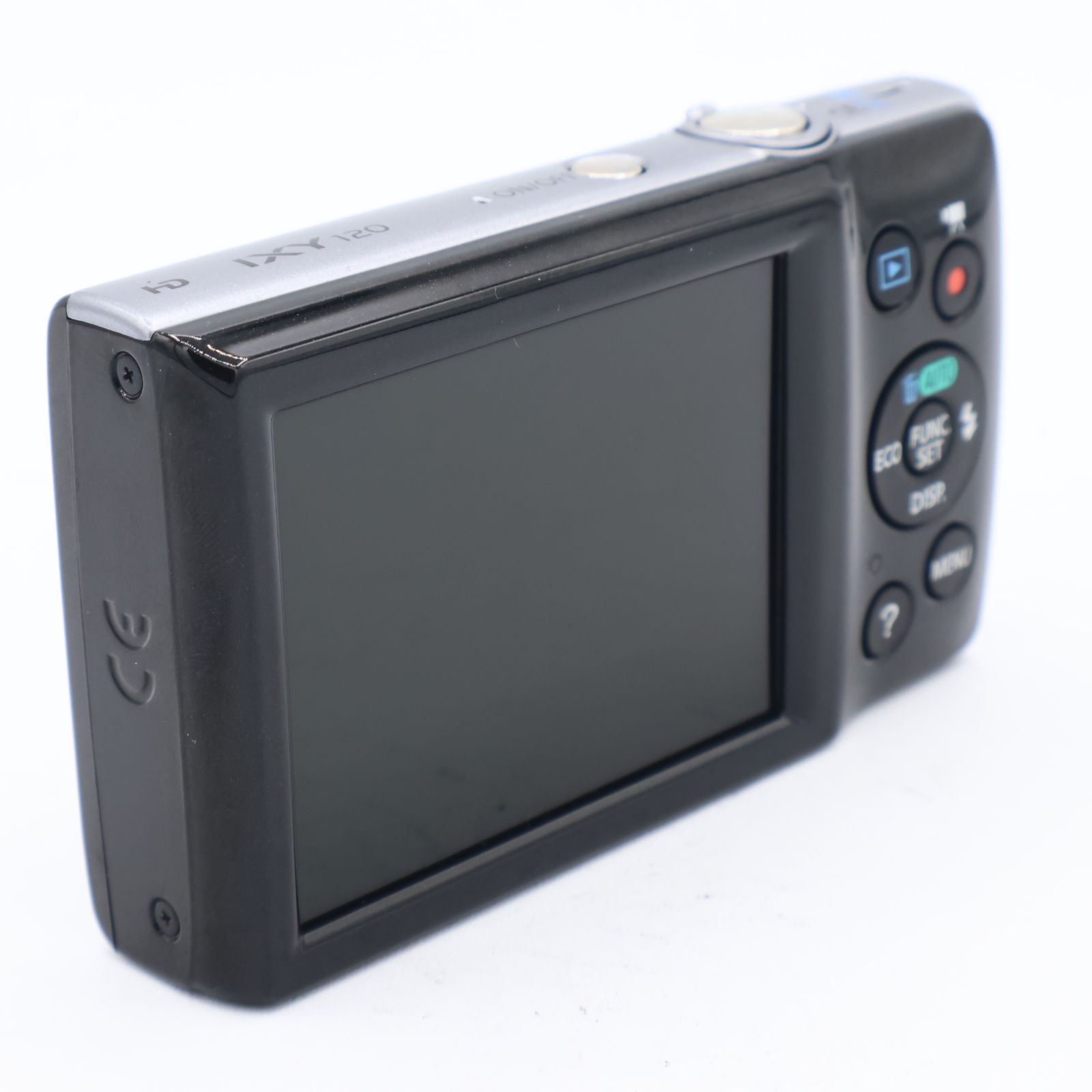 838 Canon IXY デジカメ 120 ブラック Canon デジタルカメラ IXY 120