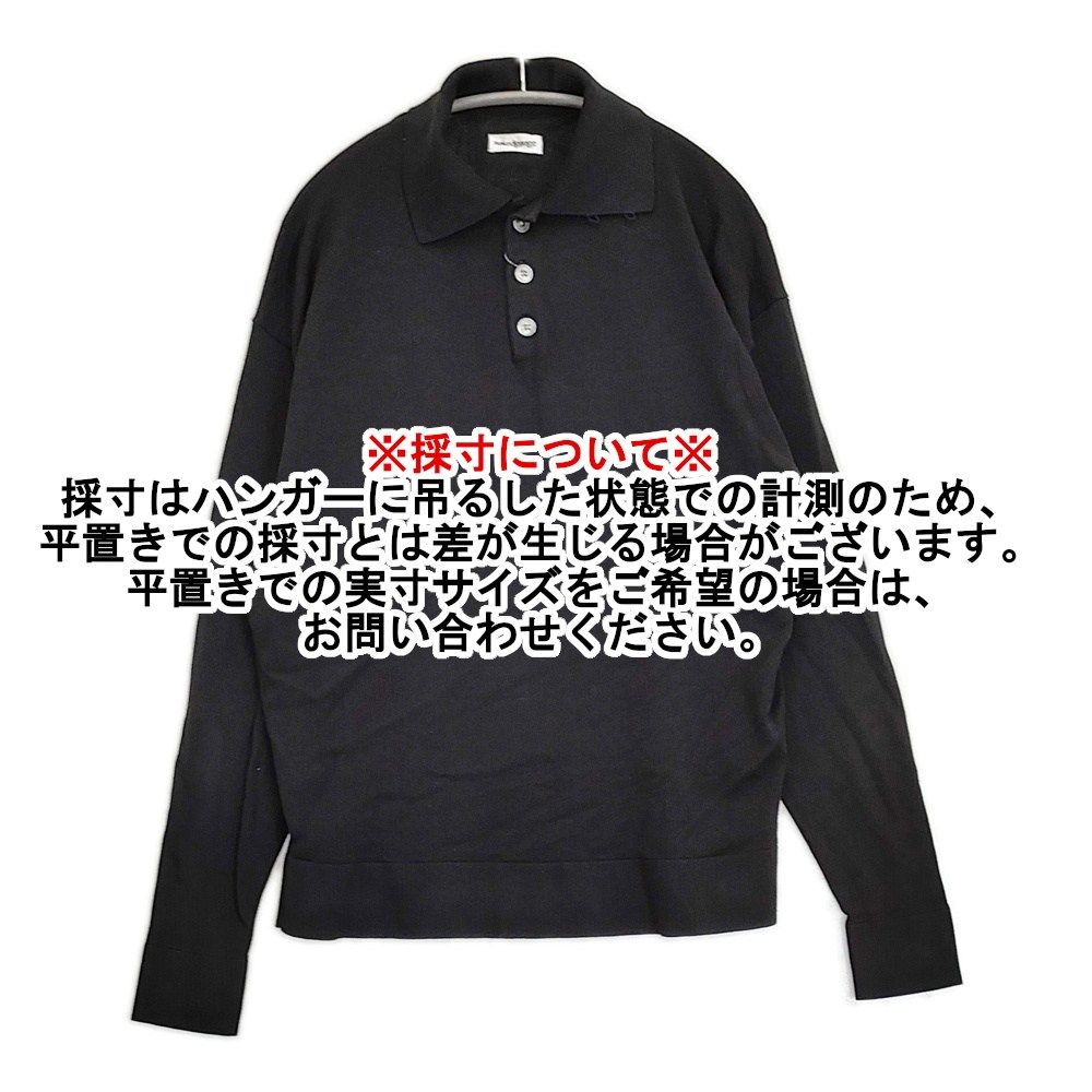 nakedgauge ネイキッドゲージ 25SS 80POLO SS サイズ2 定価39600円 ポロシャツ NG25S-KSW01 セーター ニット ブラック メンズ【中古】6-0320M♪ nakedgauge ネイキッドゲージ 25SS 80POLO SS サイズ2 定価39600円