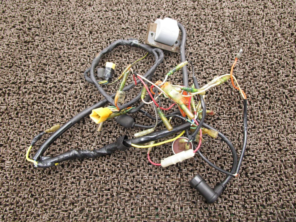 TS90 メインハーネス 整流器 △B4757 イグニッションコイル！TS90 スズキ 【 TS90 】 キャブ車 6V