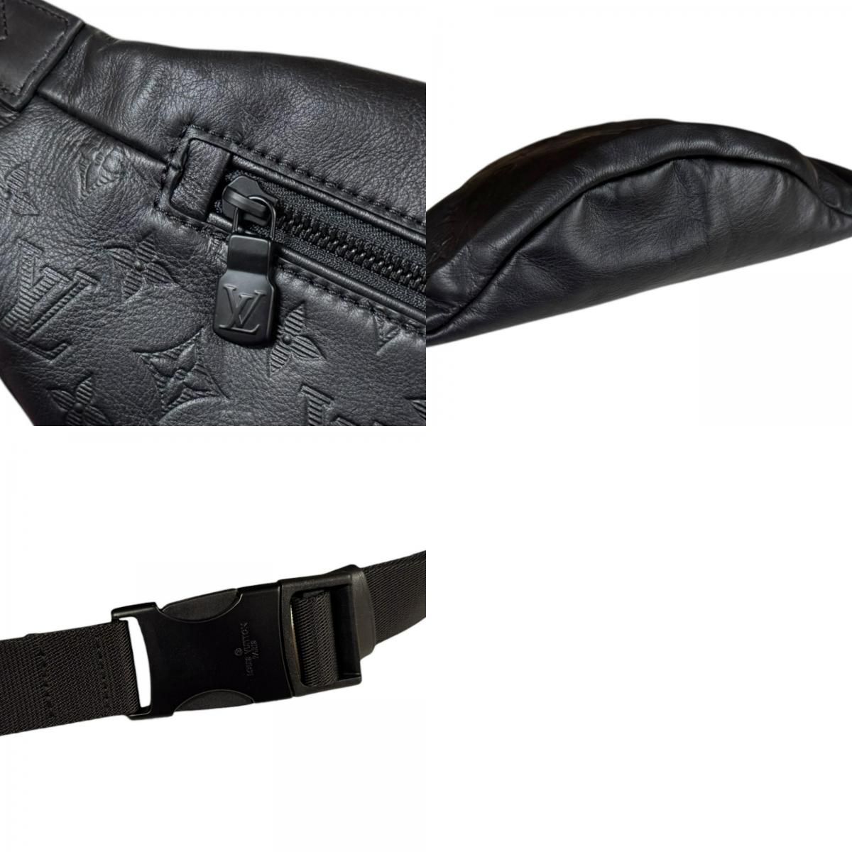 3回使用　ルイヴィトンM44388ディスカバリー・バムバッグ モノグラムシャドウ LOUIS VUITTON（ルイ・ヴィトン） ウエストバッグ モノグラム シャドウ