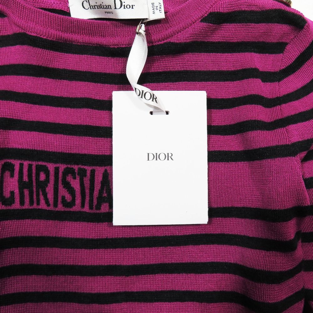 未使用 23aw Christian Dior クリスチャンディオール シグネチャーロゴ 