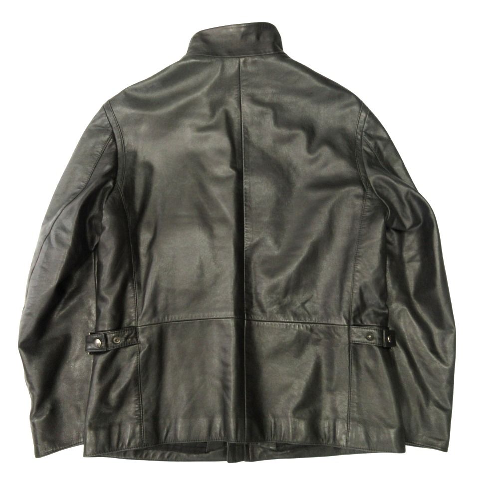 HUGO BOSS ヒューゴボス ラム ナッパ レザー ジャケット HUGO BOSS ヒューゴボス ラム ナッパ レザー ジャケット