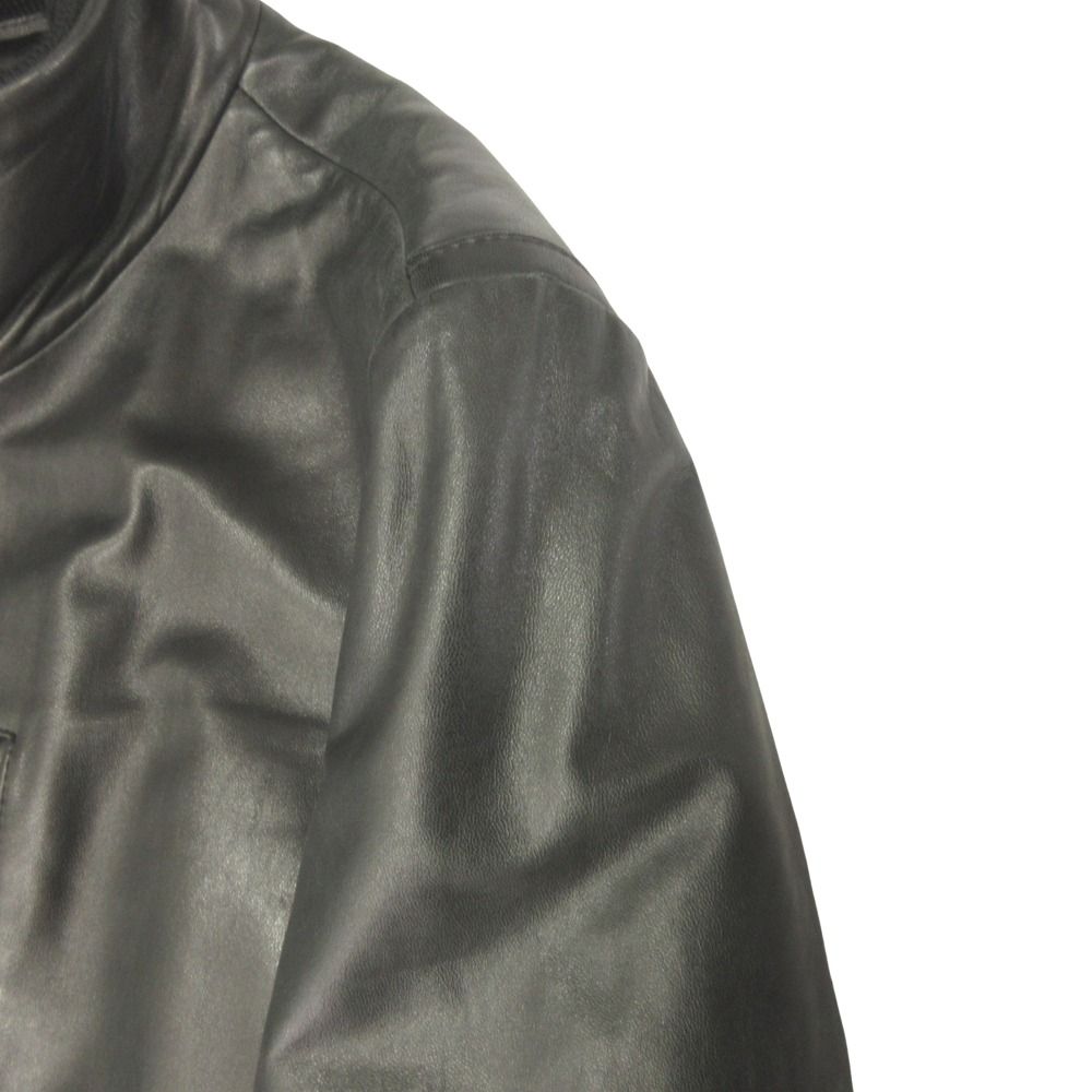 メンズ HUGO BOSS ヒューゴボス ラム ナッパ レザー ジャケット