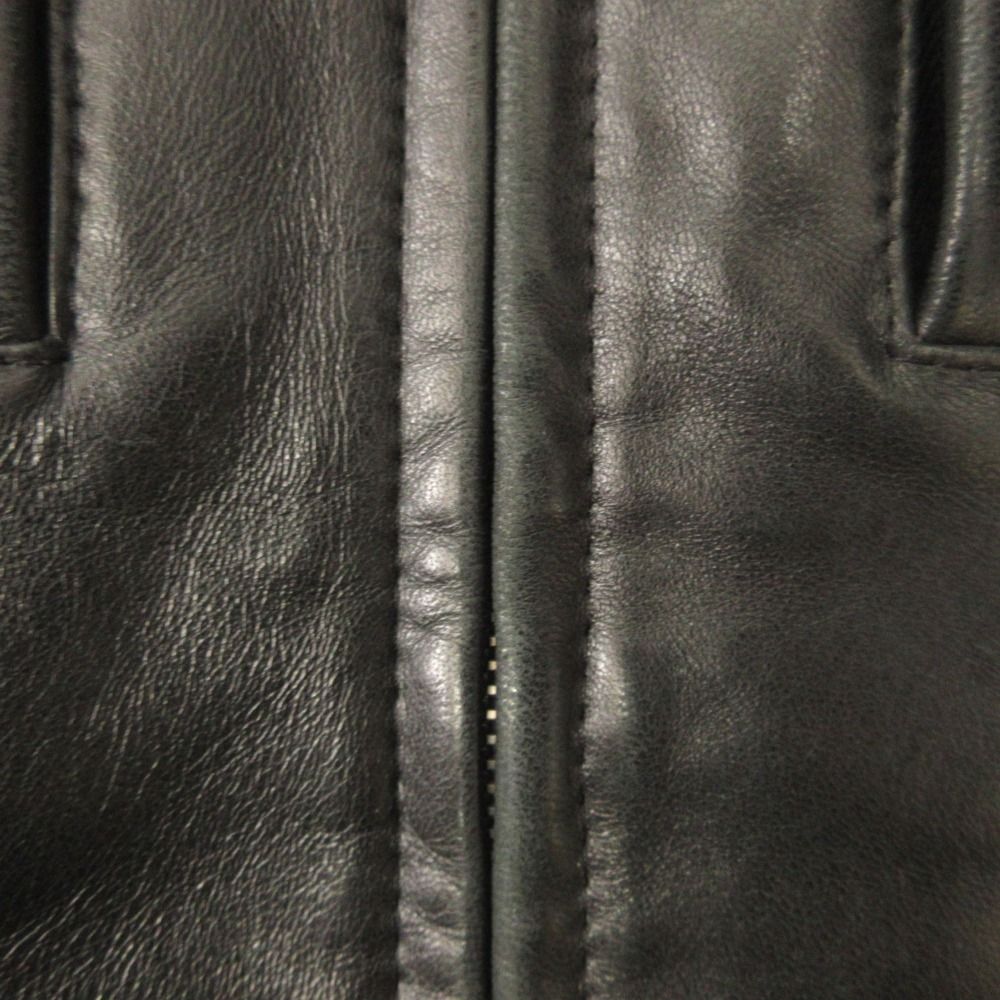 メンズ HUGO BOSS ヒューゴボス ラム ナッパ レザー ジャケット