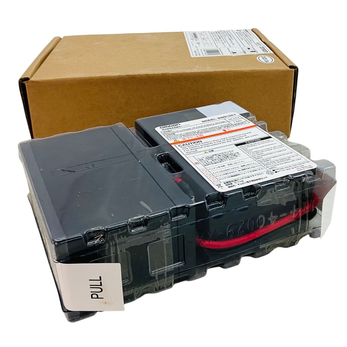 OMRON BWB120T 無停電電源装置 UPS 交換用 バッテリーパック オムロン 保管品 中古 未使用 C11093807