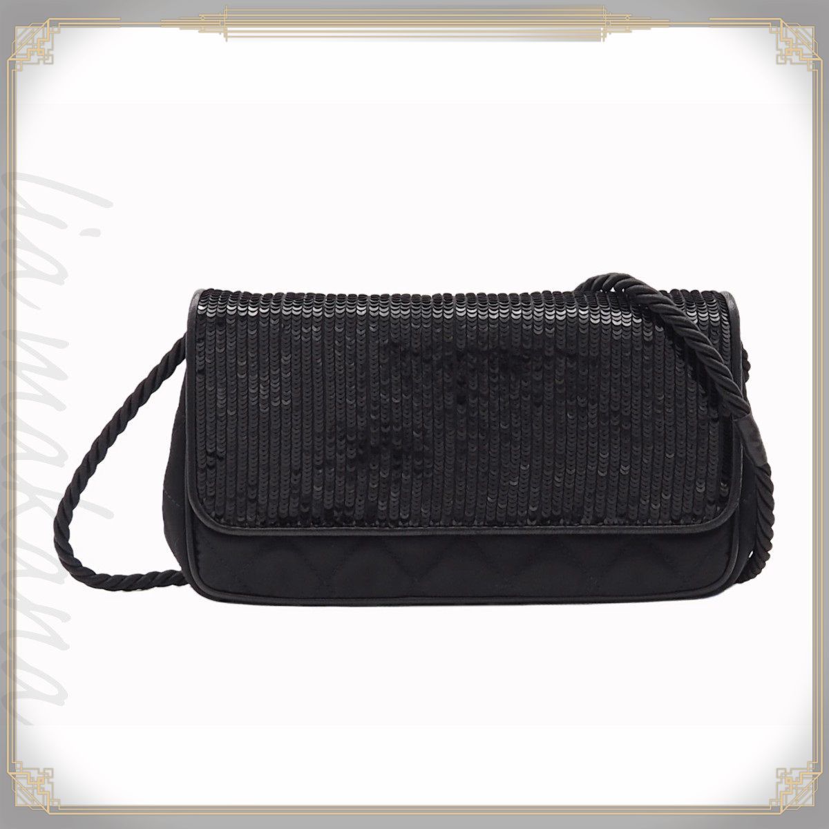 中古】CHANEL シャネル ココマーク フラップ バッグ ショルダーバッグ 