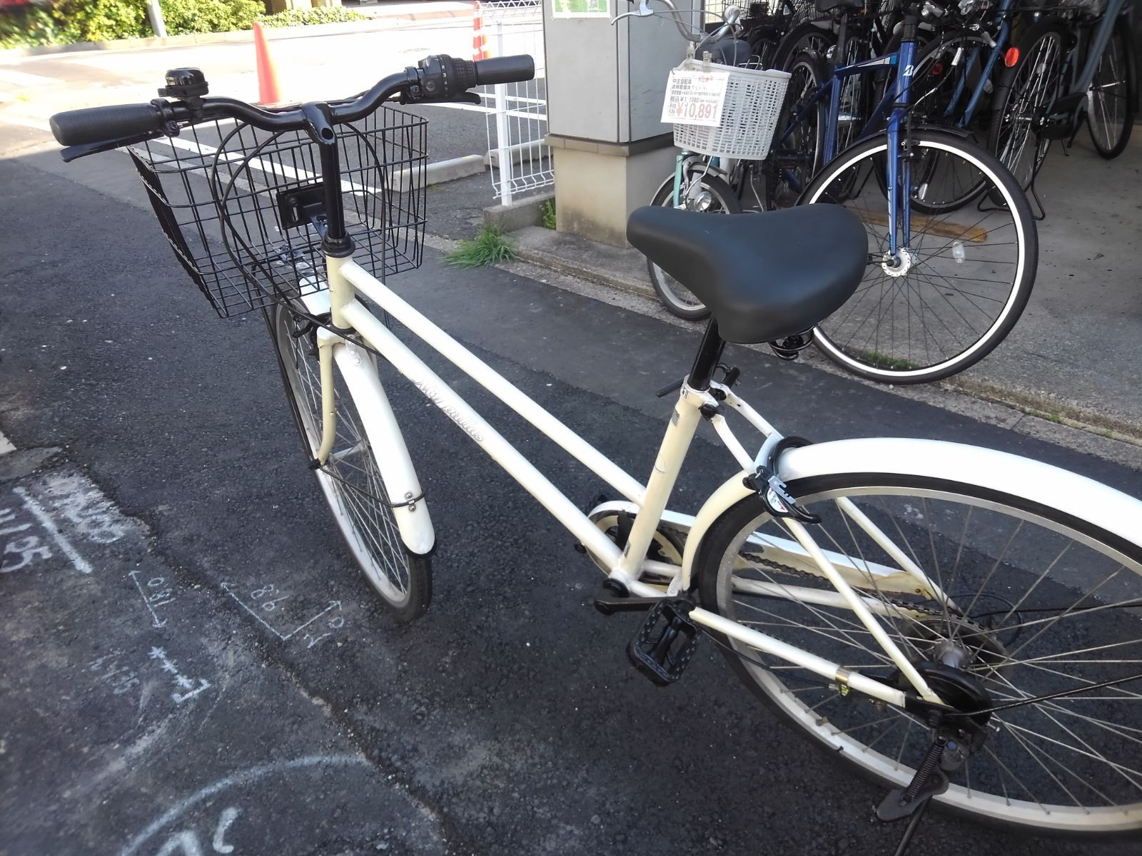 引き取り限定！(名古屋市昭和区)中古自転車4049 26インチ 6段 
