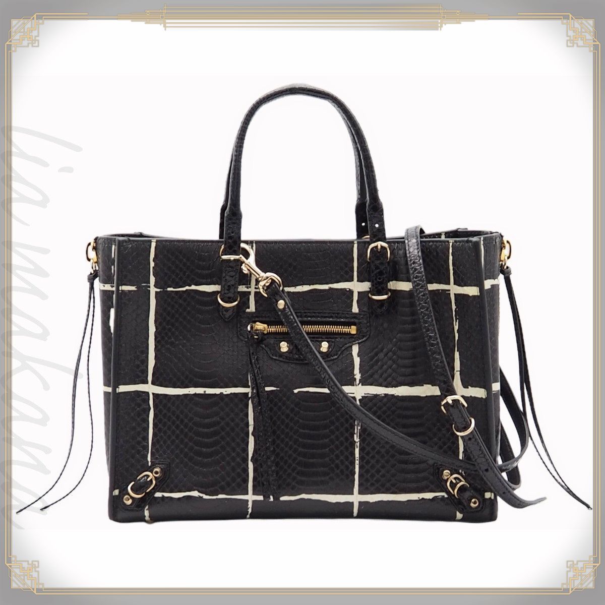 バレンシアガ BALENCIAGA ペーパーバッグ A6 ハンドバッグ 【公式通販】