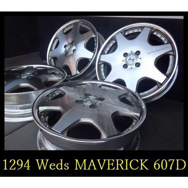 1294】◇Weds MAVERICK 607D◇17x5.5J 4穴 PCD100 +45 ◇4本 - メルカリ
