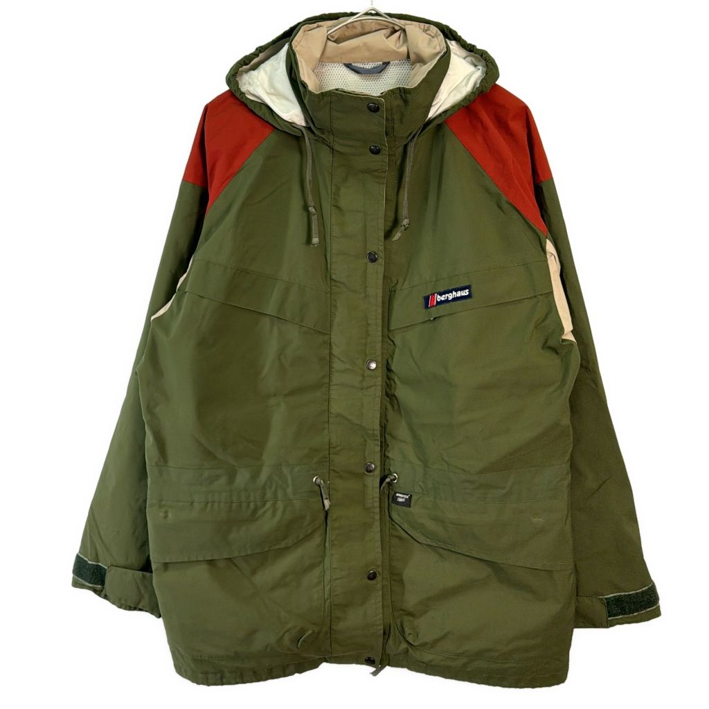 berghausGORE-TEXマウンテンパーカーUK製イギリス製vintage 90年代 イギリス製 Berghaus バーグハウス GORE-TEX マウンテン
