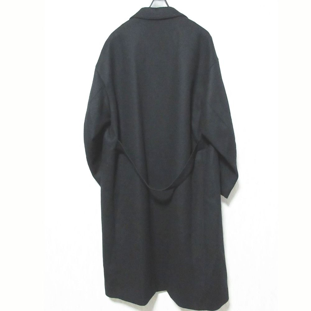 美品 HYKE ハイク WOOL SHOP COAT ウールショップコート 222-17364