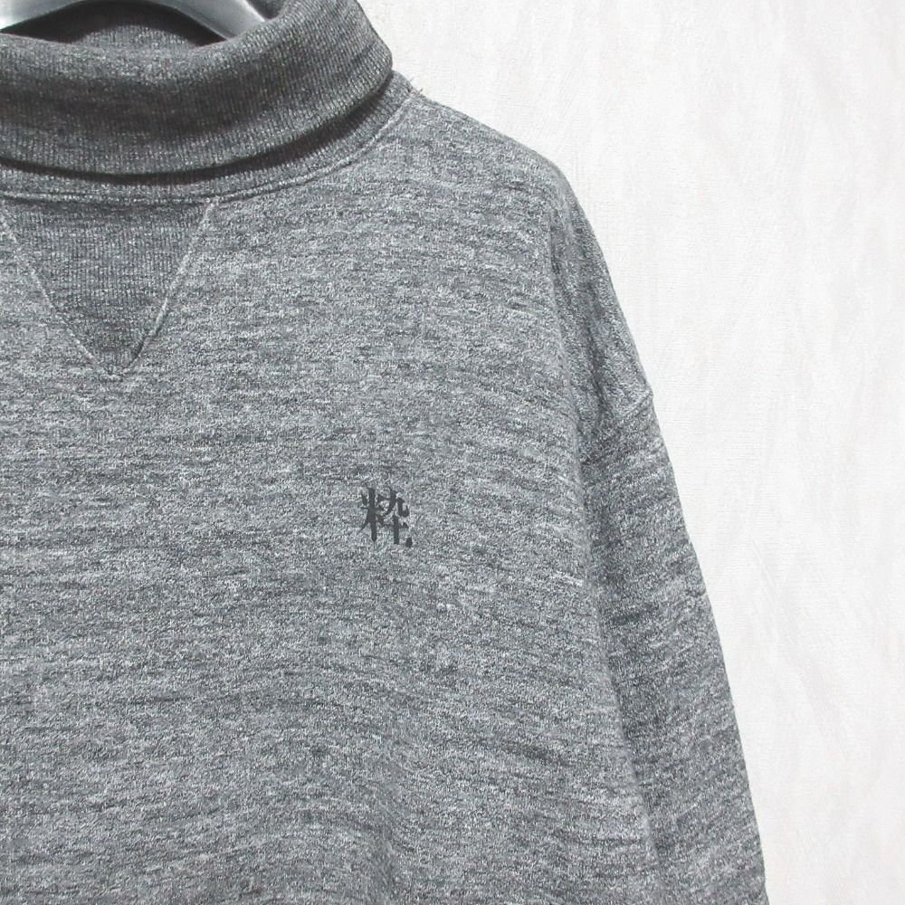 SOPHnet SPALDING & BROS 粋　タートルネットスウェット 美品 SOPHNET A.G.SPALDING&BROS 粋 TURTLE NECK SWEAT タートルネック