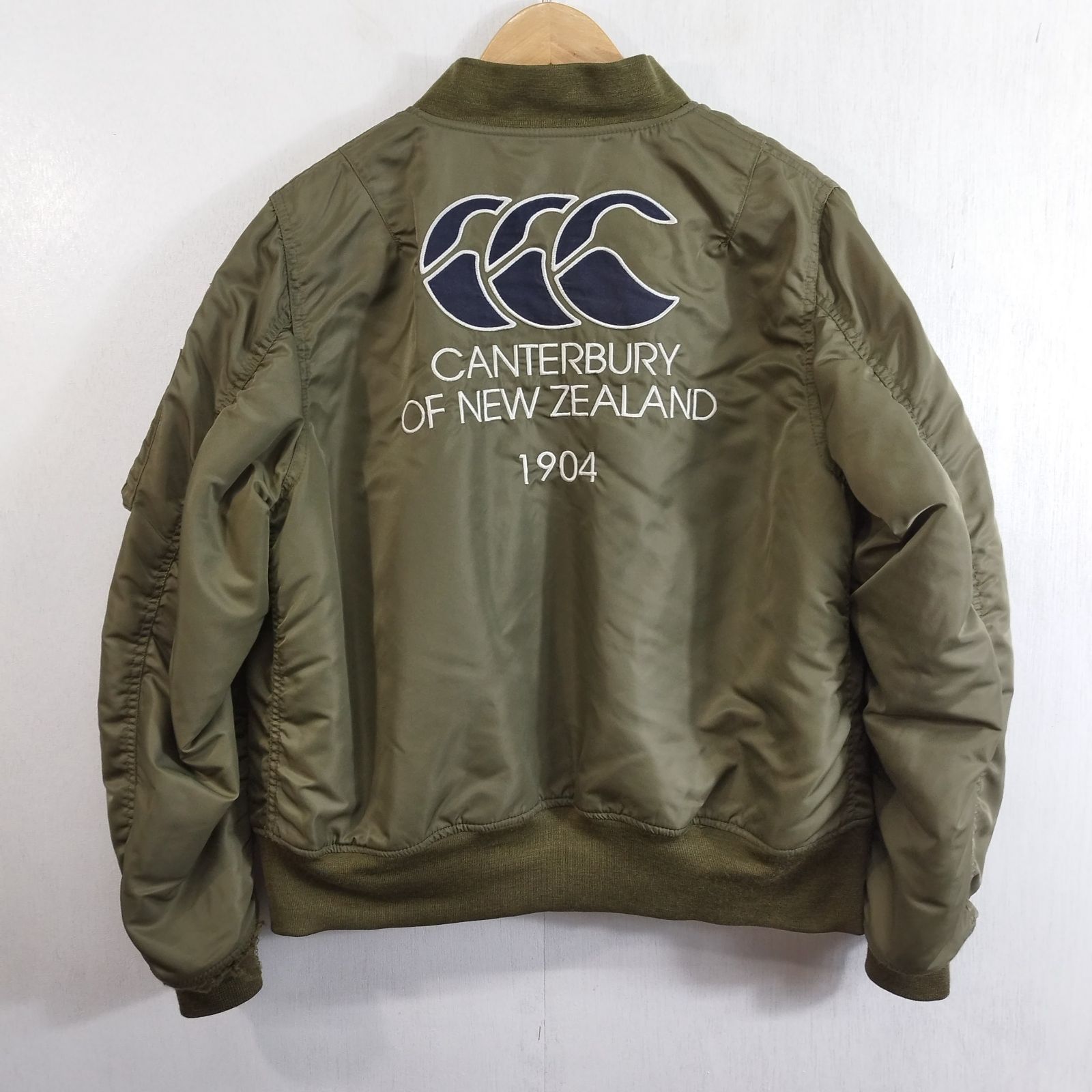 canterbury カンタベリー フライトジャケット MA-1 ブルゾン ナイロン 