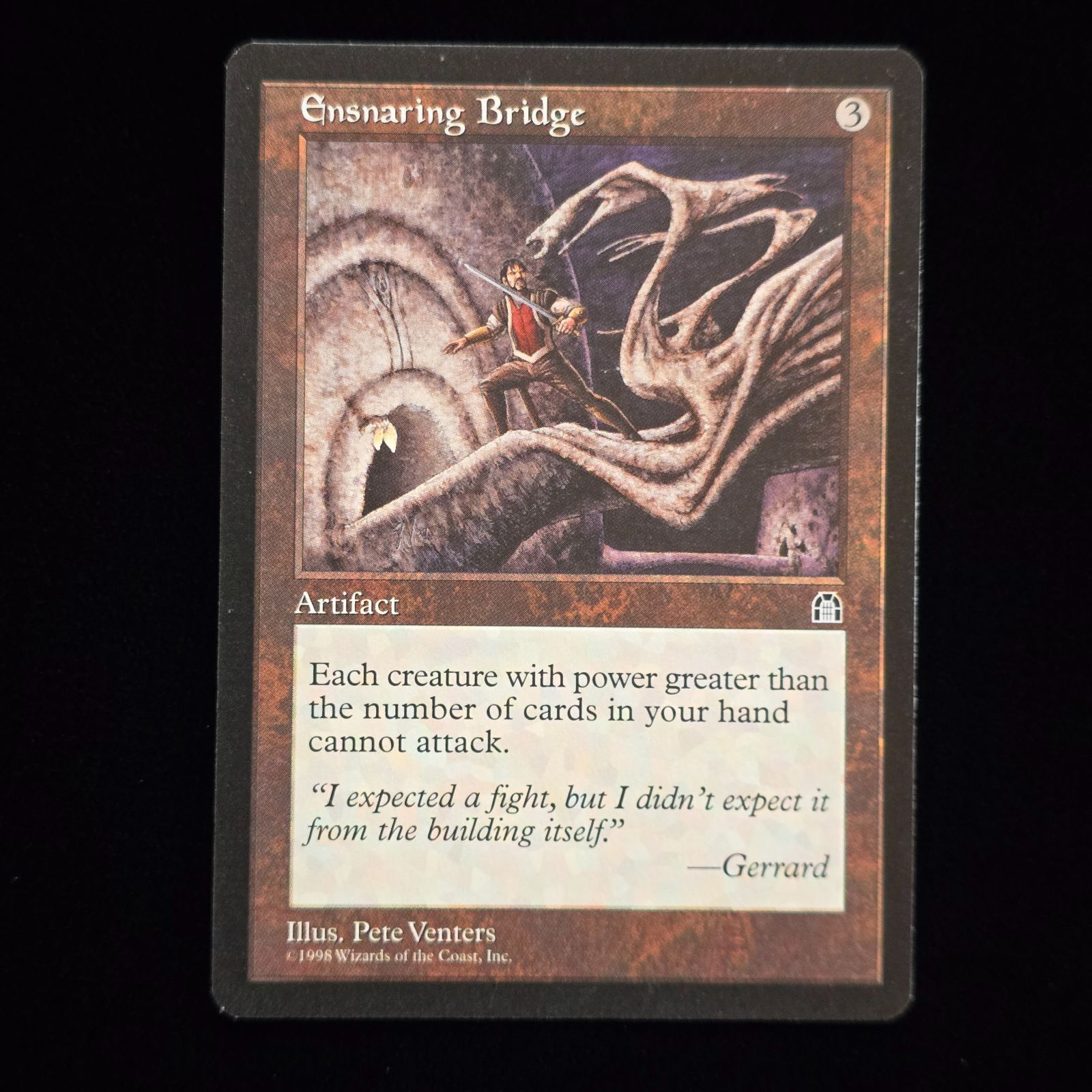 Foil 罠の橋 Ensnaring Bridge 7ED 状態難あり Foil 罠の橋 Ensnaring Bridge 7ED 状態難あり ミントモール / MINT